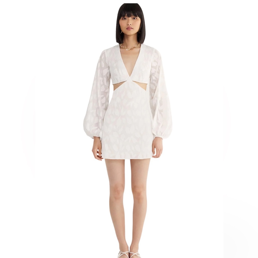 RUMER Giselle cut out mini dress